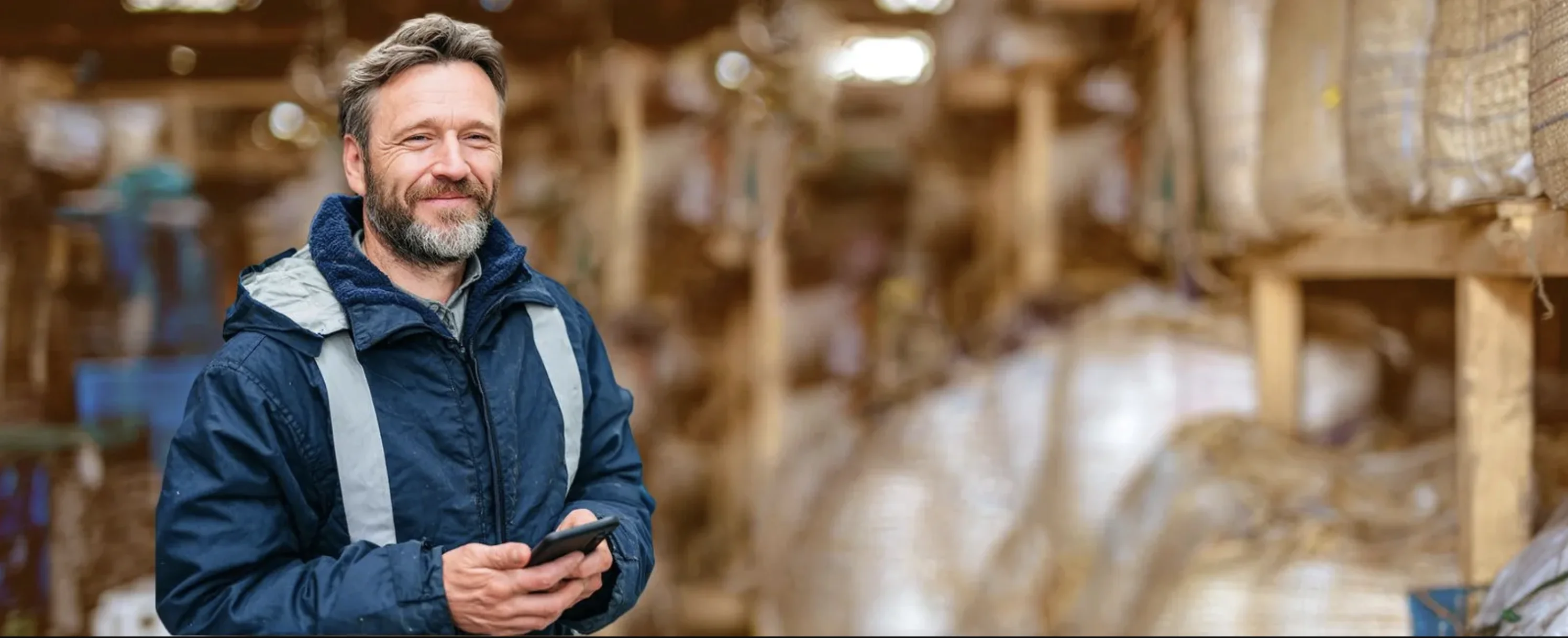 Farmer assigning picture-based tasks in the Tasa farm management application