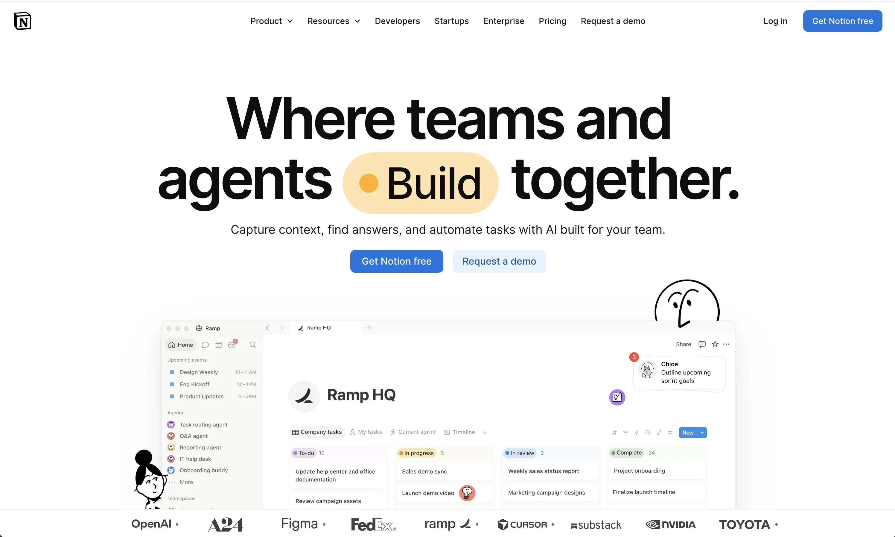 notion - clickup alternative