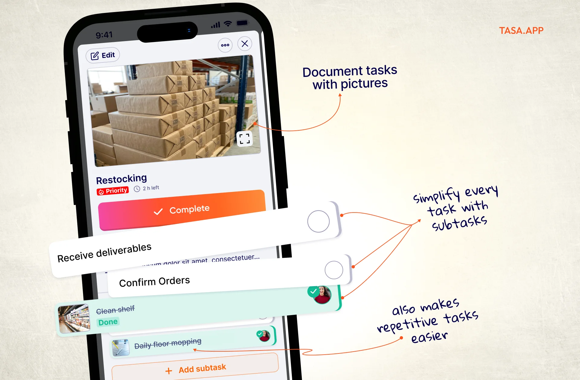 Tasa picture-based tasks documentation